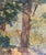 Mid Century Oil Painting by Angelo Charles Scibetta, C. 1940's For Sale - Image 12 of 15