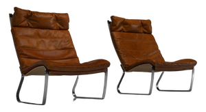Set of JK720 Lounge Chairs by Jorgen Kastholm, 1970