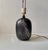 Danish Modern Satin Black Ceramic Table Lamp by Aino Grib, 1980s For Sale - Image 3 of 9