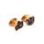 Modern Men’s Jorge Adeler 18k Rose Gold Meteorite Nugget Cufflinks, A Pair For Sale - Image 3 of 8