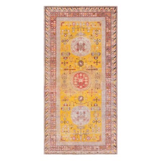 Vintage Samarkand Rug Doris Leslie Blau For Sale