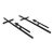 Vintage Wrought Iron Cross Candelabra Wall Sconces Attributed to Van Keppel-Green, a Pair, Circa 1960s For Sale