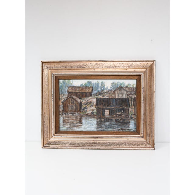 Jalmari Ruokokoski, Landscape, 1920s, Wood For Sale - Image 6 of 8
