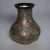 A 19th century Japanese tree bark vase of ovoid form with flared neck, the ceramic body covered in finely crackled glaze...