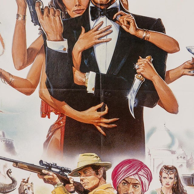A very rare and original french 'grande' release poster from the 1983 'octopussy'. A 1983 spy film and the thirteenth in...