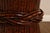 Brown Ficks Reed Round Glass Top 'Sheaf of Wheat' Dining Table For Sale - Image 8 of 18