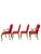Mid 20th Century Vintage French Louis XV Style Carved Maple Dining Chairs – Set of 8 For Sale - Image 5 of 8