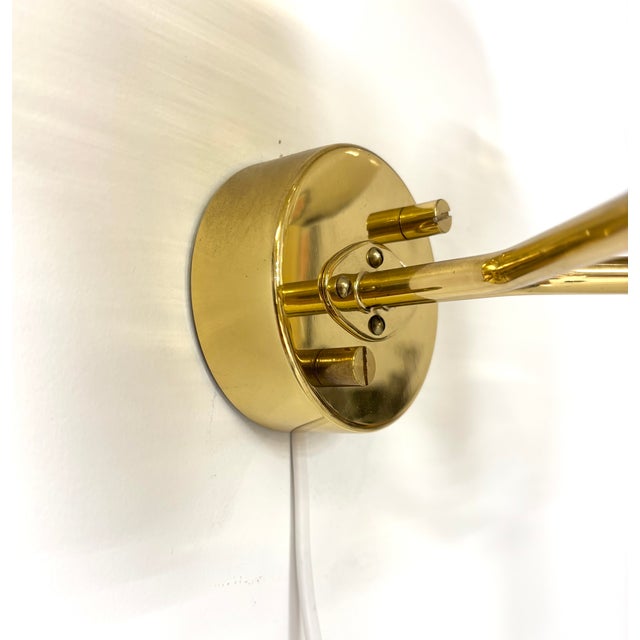 Model V149/2 Brass Wall Light by Hans-Agne Jakobsson, 1960s For Sale - Image 6 of 8