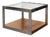 Vintage English Chrome, Glass and Wood End Table from Merrow Associates, 1960s For Sale