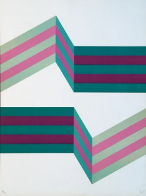 Perspective III - Original Lithograph by Renato Livi - 1971