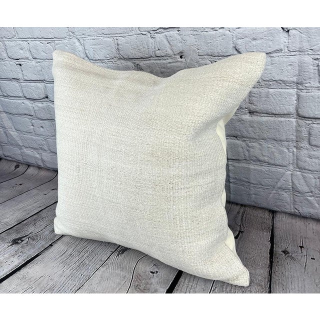 Vintage Pillow Case Turkish Hemp Pillow Decorative Hemp Pillow Dry cleaning only. PILLOW INSERT IS NOT INCLUDED