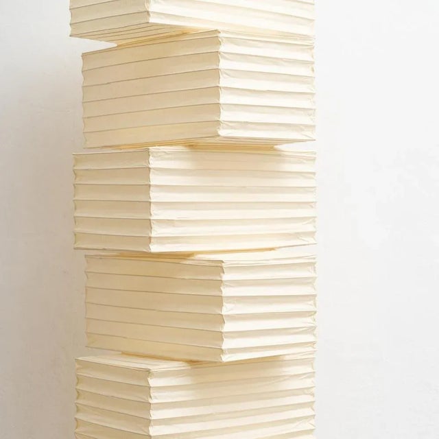 Akari Ceiling Lamp 36n attributed to Isamu Noguchi, 1990s For Sale - Image 12 of 13