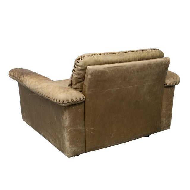 Forest Green DS 31 Armchair from de Sede, 1970s For Sale - Image 8 of 17