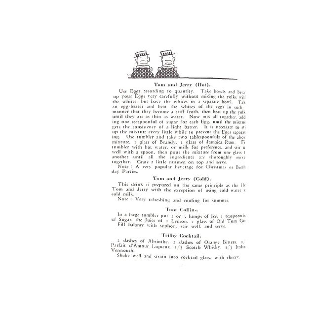"Barflies and Cocktails 300 Recipes by Harry and Wynn" 2026 For Sale - Image 11 of 12