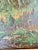Mid-Century Modern Mid-Century Modern Realist Oil Painting, Dreamy Landscape in Golden Frame, Signed, 49"w For Sale - Image 3 of 5