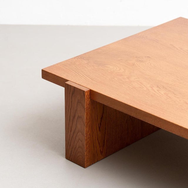 Oak Low Table by Dada Est. For Sale - Image 15 of 18