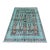 Teal Oushak Hand-Knotted Wool Rug - 7'10" X 5'8" For Sale