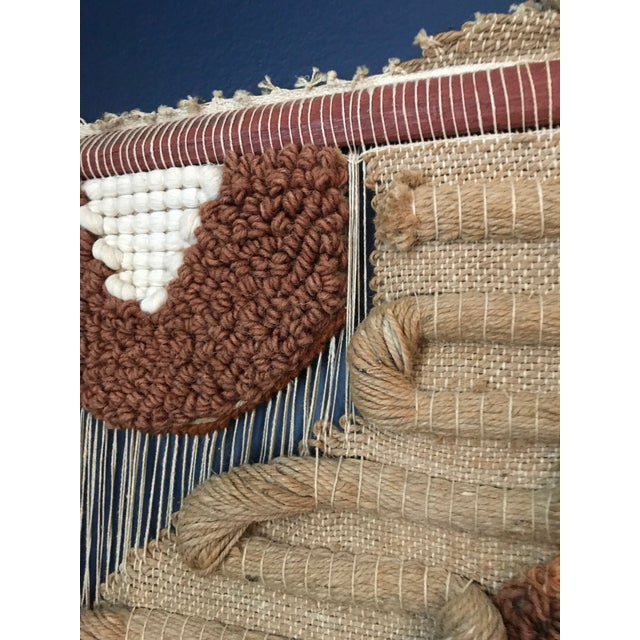 Don Freedman Signed Macrame Wall Hanging Fiber Art | Chairish