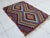 Mid-Century Modern 1960s Turkish Blue Wool Diamond Kilim Rug 2'11" X 4'2" For Sale - Image 3 of 11