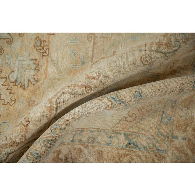 Vintage Distressed Heriz Carpet - 7'3" X 11' For Sale - Image 11 of 14