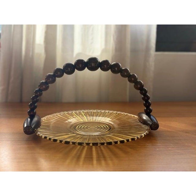 1930's French Art Deco Wooden Vintage Centerpiece For Sale - Image 13 of 13