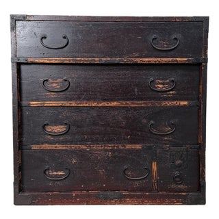 Japanese Tansu Chest of Drawers, 1890s For Sale
