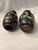 1950s Vintage Brass Chinese Cloisonne Miniature Vases- Set of 2 For Sale - Image 4 of 5