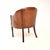 Vintage Georgian Style Leather Armchair, 1930 For Sale - Image 6 of 11