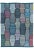 Contemporary Multi-Color Kilim Handmade Geometric Wool Rug For Sale