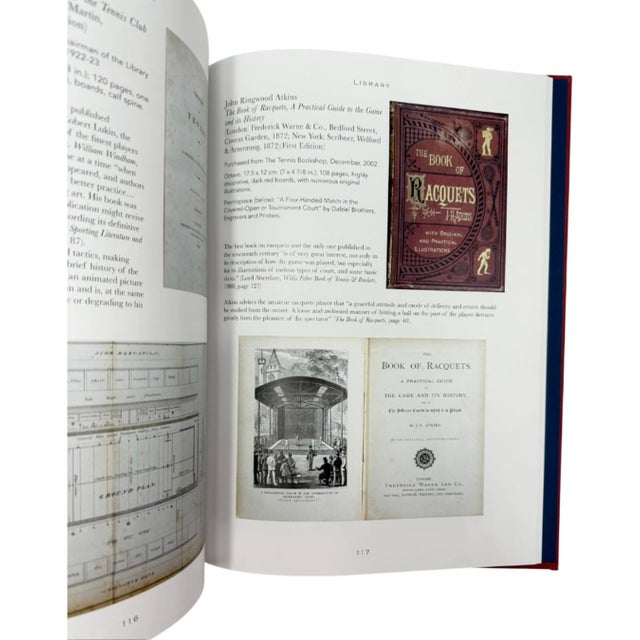 Paper Racquet and Tennis Club: Architecture Art Library 2022 Book For Sale - Image 7 of 12