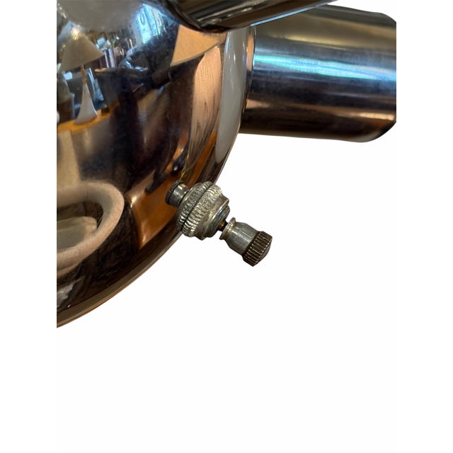 1960s Mid-Century Modern Chrome Atomic Sputnik Table Lamp Attributed to Robert Sonneman For Sale In Phoenix - Image 6 of 6