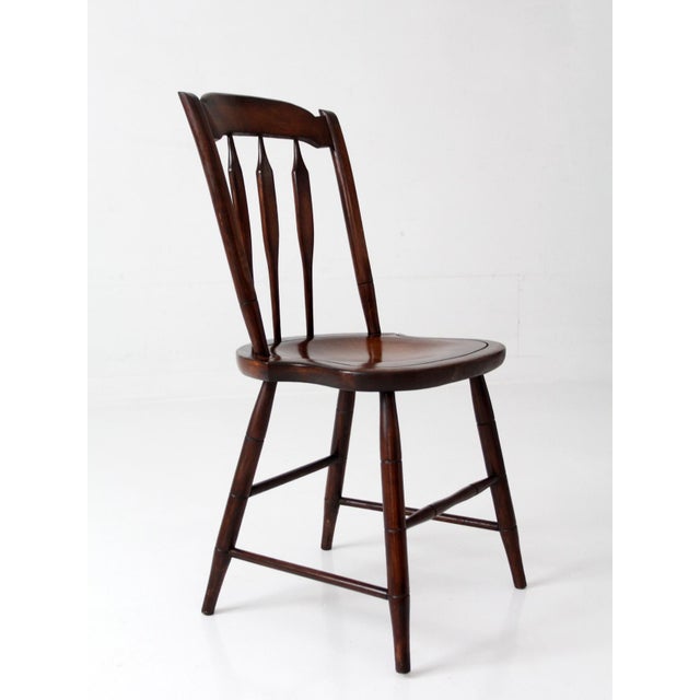Vintage Windsor Side Chair For Sale - Image 11 of 12