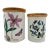 Vintage Portmeirion Botanic Garden Ceramic Kitchen Canisters - A Pair For Sale
