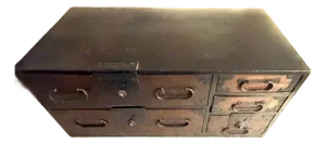 Japanese Antique Mid-Size Tanus (Chest)