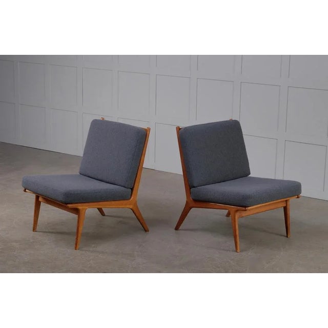 Set of Easy Chairs attributed to Karl-Erik Ekselius, Sweden, 1960s For Sale - Image 10 of 11