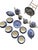1940s Miniature Blue Willow Children’s Tea Set – 30 Pieces – Occupied Japan For Sale - Image 4 of 10