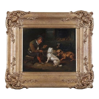 Paul Jones, Victorian Sporting of Dogs, 19th Century, Oil on Canvas For Sale
