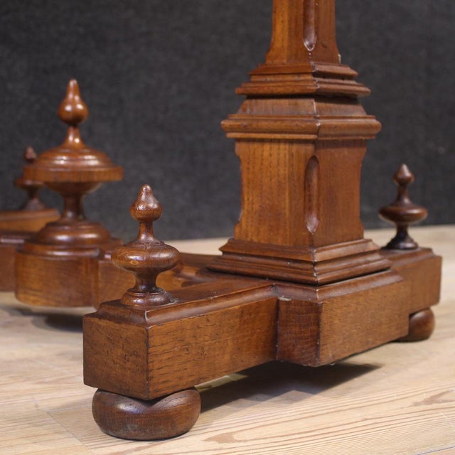 19th Century Italian Writing Table, 1880s For Sale - Image 9 of 13