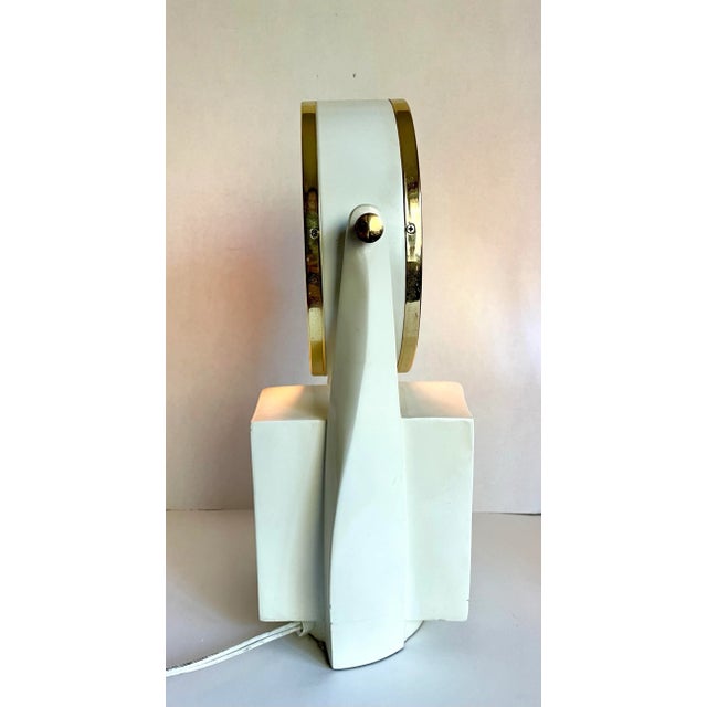 Metal Vintage Lighted Vanity Two-Way Mirror With Drawers For Sale - Image 7 of 10