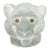 Saint Louis Glass Crystal Lion Paperweight or Figurine For Sale