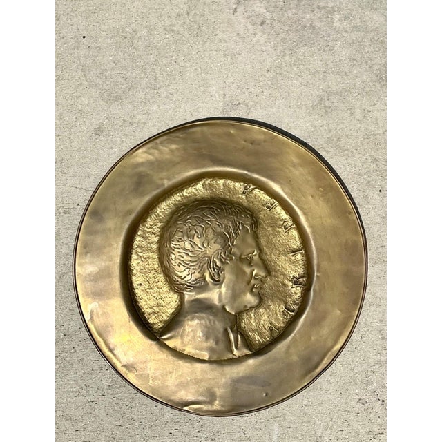Vintage Profile Relief Medallion For Sale - Image 4 of 17