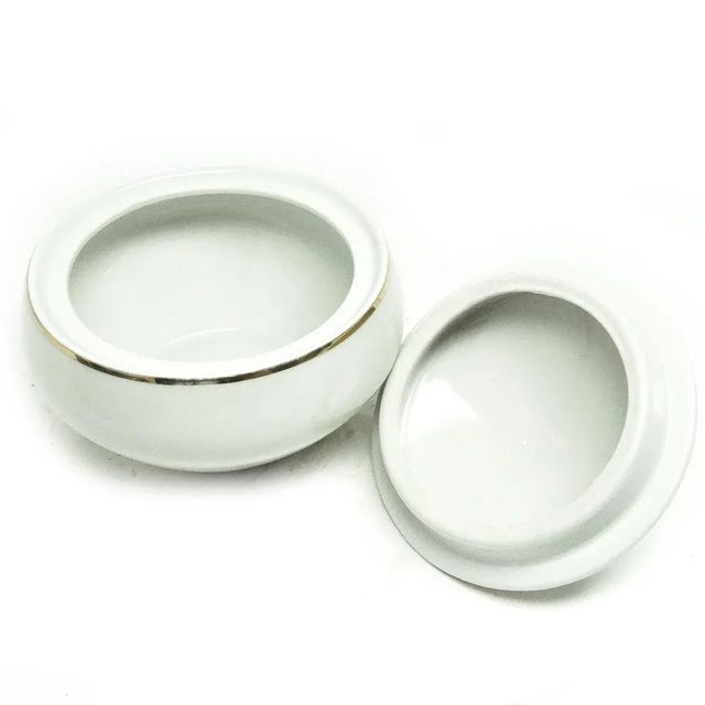 Postmodern Art Deco Polish Sugar Bowl from Karolina, 1960s For Sale - Image 3 of 7