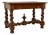 19th Century Walnut Library Table For Sale