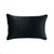 2020s Black Bee Embroidered Velvet Throw Pillow Cover, 12 X 20 For Sale - Image 5 of 5