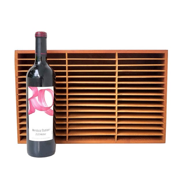 1980s Wood CD Rack or Desktop Organizer Chairish