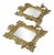 Swedish Brass Sconces with Mirrors, Set of 2 For Sale
