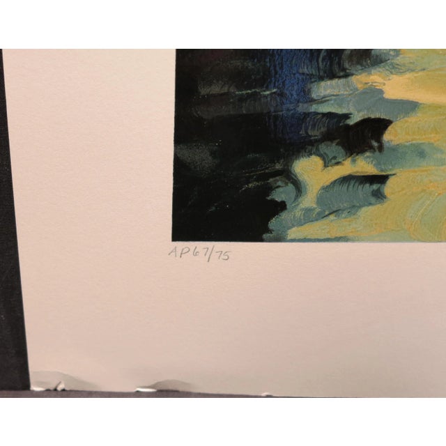 1992 Howard Behrens "Morning in Venice" Signed Ltd Serigraph on Paper For Sale In Denver - Image 6 of 8