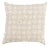Schumacher X Caroline Z Hurley Meadow Rock 22" Pillow in Natural For Sale