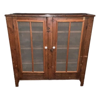 1800's Farmhouse Jelly or Cheese Curing Cupboard For Sale