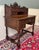 Antique French Petite Barley Twist Desk Carved Oak Renaissance Revival c.1890 For Sale - Image 4 of 18
